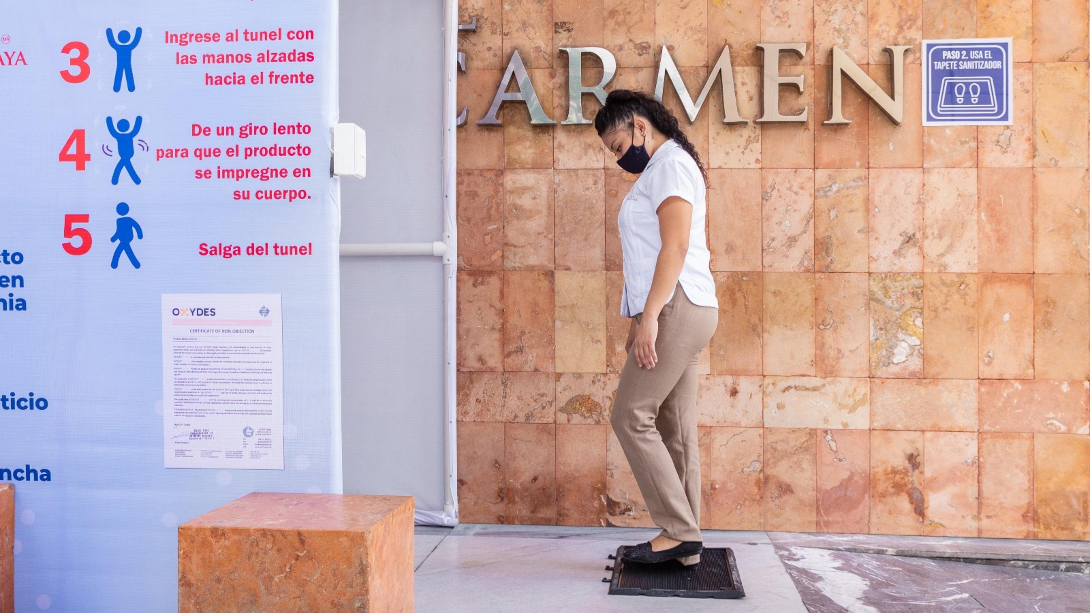 Hotel Maria Del Carmen Merida Bagian luar foto